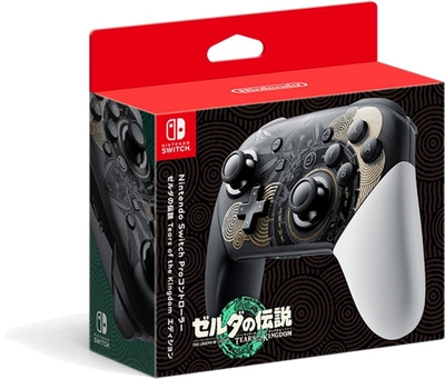 Nintendo Switch Pro Controller (Zelda Tears of the Kingdom) (import Japan)