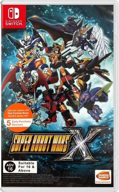 Super Robot Wars X Nintendo Switch