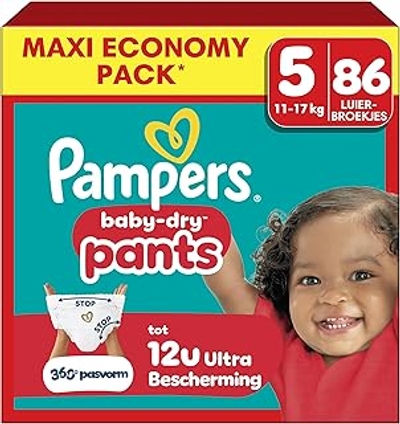 Pampers Baby Dry Pants  luierbroekjes maat 5 - 86 stuks