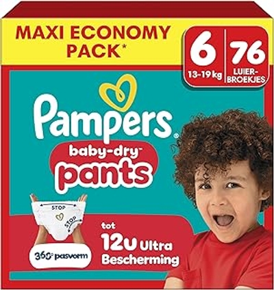 Pampers Baby Dry Pants  luierbroekjes maat 6 - 76 stuks