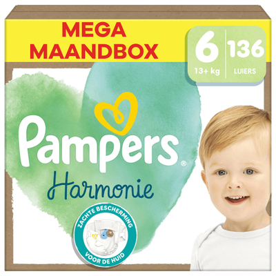 Pampers Harmonie  luiers maat 6 - 204 stuks