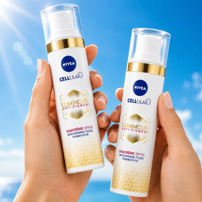 2x NIVEA Cellular Luminous Anti-Pigment Dagcrème SPF50 40ml