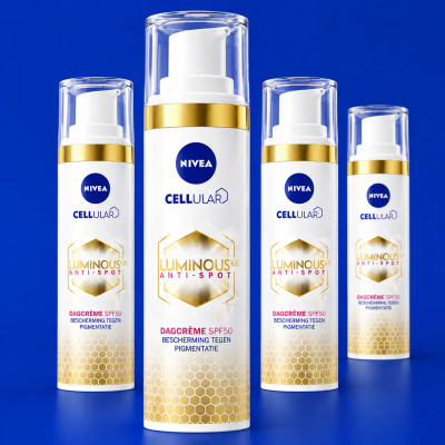 4x NIVEA Cellular Luminous Anti-Pigment Dagcrème SPF50 40ml