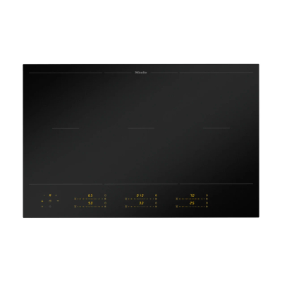 Miele KM 8585 FL MattFinish Inductie kookplaat Zwart