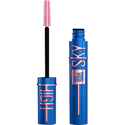 Maybelline New York Lash Sensational Sky High Navy Blue Mascara - Eindeloze lengte en volume - Flexibel borsteltje - Donkerblauw