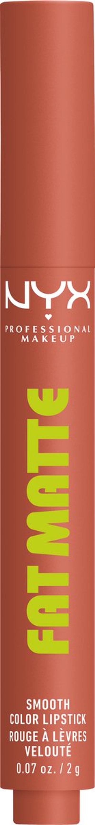 NYX Professional Make Up Fat Matte Lipstick - Comfortabele matte finish - Niet-uitdrogend gevoel - Cozy Whipped - 3.5g