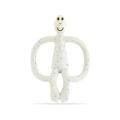 Matchstick Monkey Bijtring Confetti Cr&egrave;me | 1 stuk
