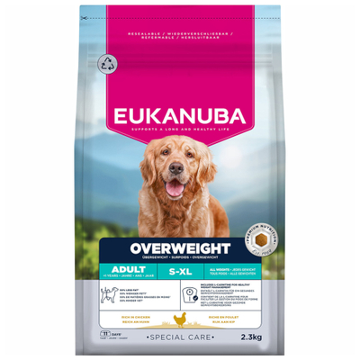 Eukanuba Special Care Overgewicht Adult - Dubbelpak: 2 x 2.3 kg - hondenbrokken