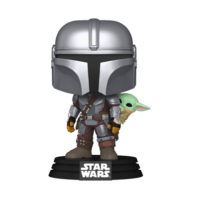 Funko Pop! figuur Star Wars The Mandalorian & Grogu