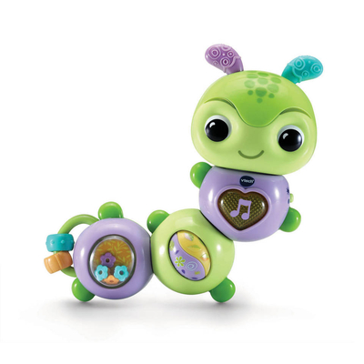 VTech Baby Dierenvriendjes Draai & Wiebel Rupsje - Interactieve Activity Center - Educatief Babyspeelgoed