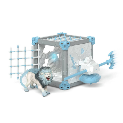schleich ELDRADOR CREATURES BattleCave ijsleeuw 42766