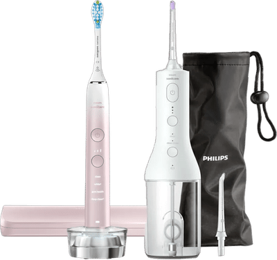 Philips Sonicare DiamondClean 9000 HX9911/84 + Power Flosser Wit
