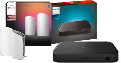 Philips Hue Play Wall Washer Wit - Duo Pack + HDMI Sync Box 8K