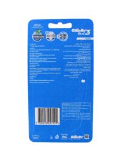 Gillette Blue wegwerpmesjes - 3 stuks