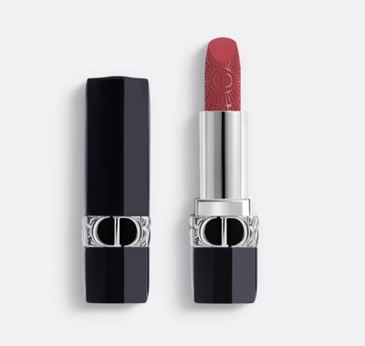 Dior Rouge Lipstick 674 Midnight Rose velvet