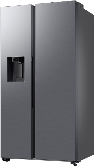 Samsung RS80F66KBT, Vrijstaand, Amerikaanse deur, Roestvrijstaal, 2 deur(en), Binnenin, R600a