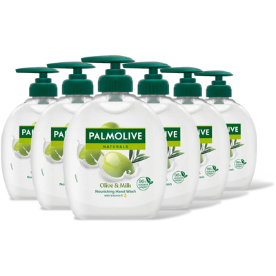 Palmolive Naturals olijf handzeep 6-pack Vloeibare zeep 6 stuks