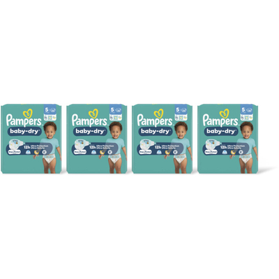 Pampers Baby Dry  luiers maat 5 - 4 stuks