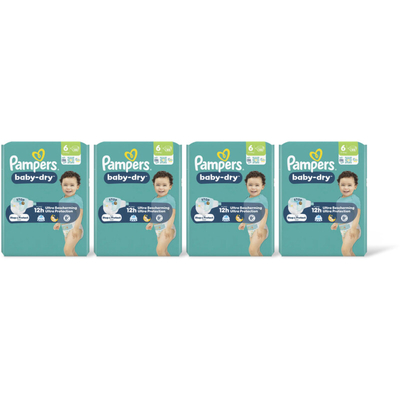 Pampers Baby Dry  luiers maat 6 - 4 stuks