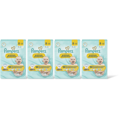 Pampers Premium Protection  luiers maat 2 - 4 stuks