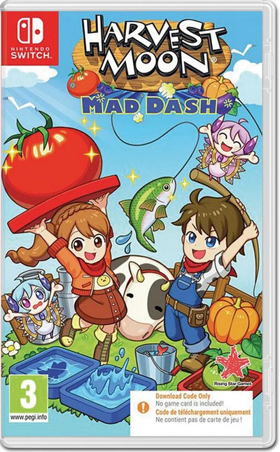 Harvest Moon Mad Dash (Code in a Box) Nintendo Switch