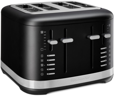KitchenAid 5KMT4109EBM - Broodrooster - Zwart - 4 Sleuven - 7 Bruiningstanden