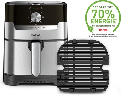 Tefal Easy Fry & Grill 2-in-1 EY501D - Heteluchtfriteuse - Grill - XL