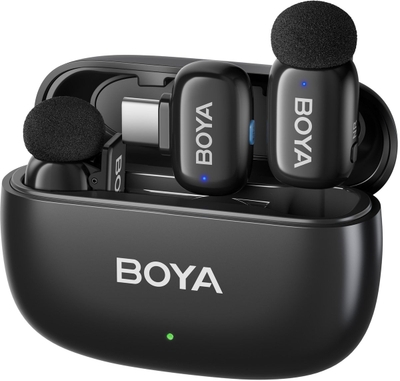 Boya Mini 2-02 (Black) 1X RX USB-C + 2X TX