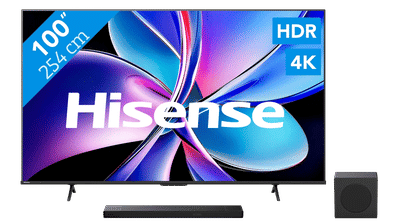 Hisense 100" PRO QLED E7Q (2025) + Hisense AX3120Q