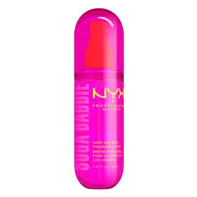 NYX Professional Makeup Hair & Body Fragrance Mist Suga Baddie - Verfrissende geurspray voor haar en lichaam - Geur van vanille en room - 160ml