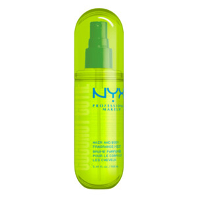 NYX Professional Makeup Hair & Body Fragrance Mist Coconut Cutie - Verfrissende geurspray voor haar en lichaam - Geur van kokos en perzik - 160ml