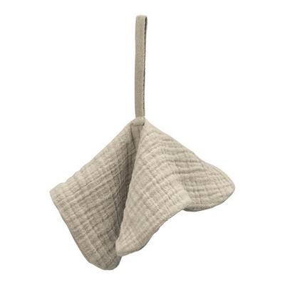 Meyco speendoek pre-washed hydrofiel sand Speendoekje Beige Effen