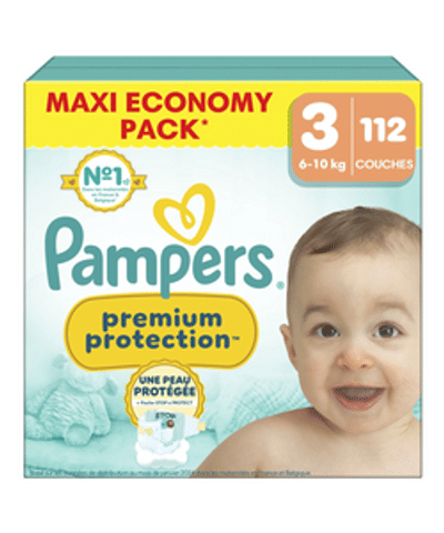 Pampers Premium Protection  luiers maat 3 - 112 stuks