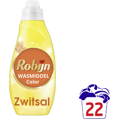 Robijn  wasmiddel gekleurde was - 22 wasbeurten