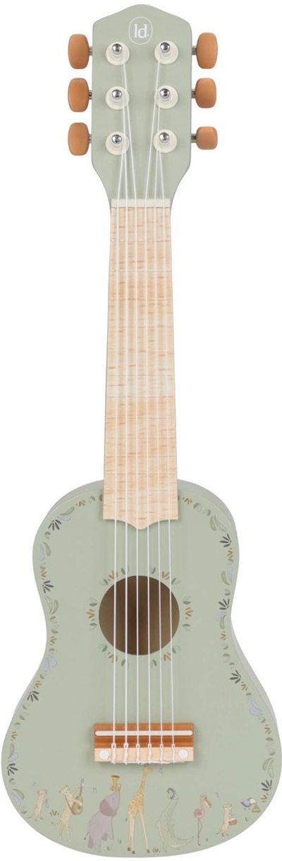 Little Dutch Houten gitaar - Groen FSC - Safari Friends