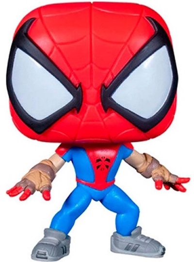 Funko Pop! Marvel Mangaverse Spider man #982 Exclusive Amazon Sticker