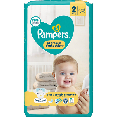 Pampers Premium Protection  luiers maat 2 - 112 stuks