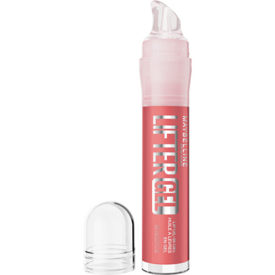Maybelline New York Lifter Gel 06 Strawberry Shake - Lipgloss - Volle lippen met een intense glans - Met hydraterende, voedende oliën - 6,6ml
