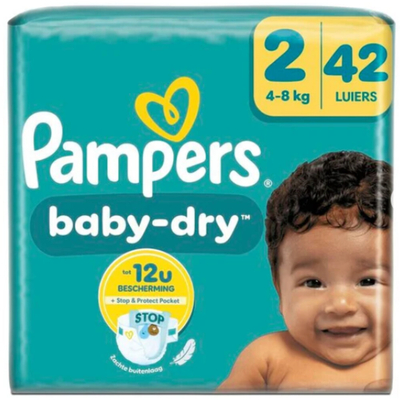 Pampers Baby Dry  luiers maat 2 - 84 stuks