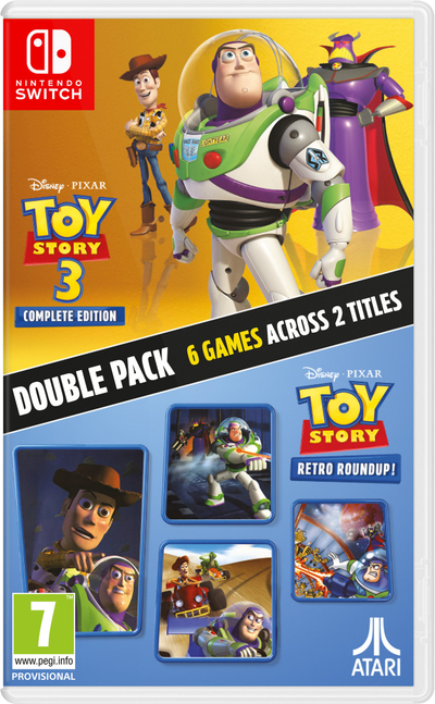 Toy Story: Retro Round Up! + Toy Story 3 Complete Edition Nintendo Switch