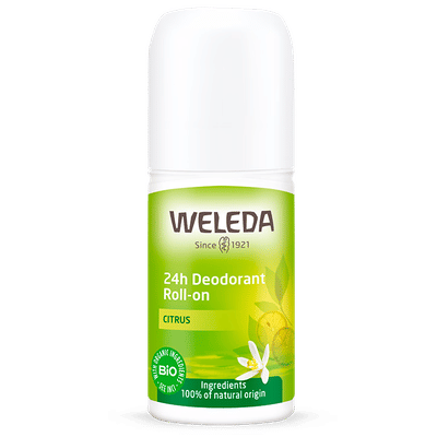 1+1 gratis | Weleda 24h Citrus Roll-On Deodorant - 50ml