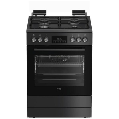 Beko FBM6232A NL Gasfornuis Zwart