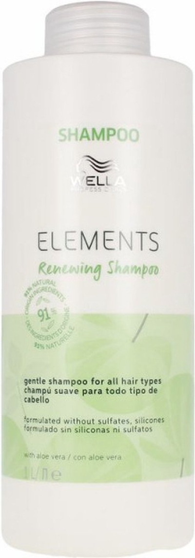 Herstellende Shampoo Elements Renewing Wella Elements (1000 ml)