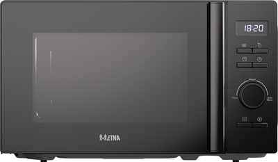 ETNA SMV820 Solo Magnetron – Vrijstaand – 20 liter – 800 watt – 5 standen – 8 automatische programma’s – Zwart