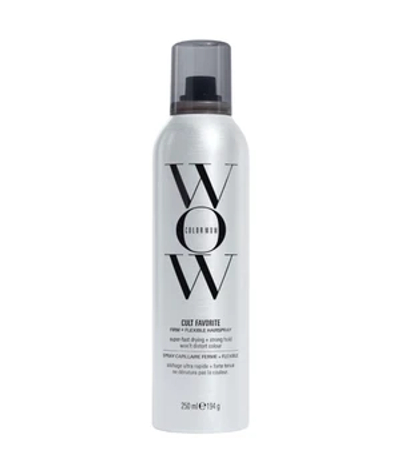 Color WOW Cult Favorite Firm + Flexible Hairspray, ultraschnell trocknend + starker Halt, farbecht Haarlak 250 ml