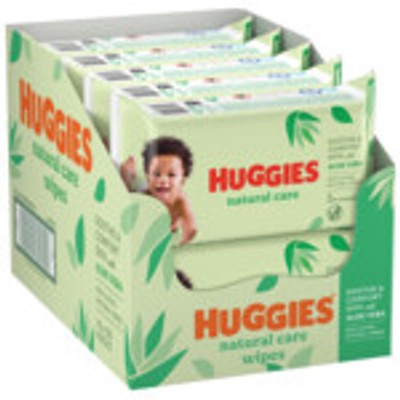 Huggies Natural Care billendoekjes - 560 stuks