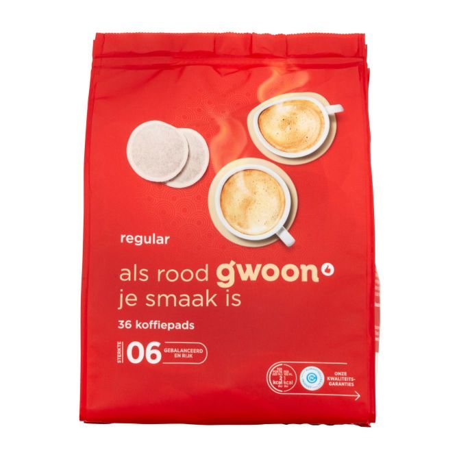 G'woon - 36 koffiepads
