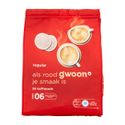 g'woon Regular Roast - 36 koffiepads