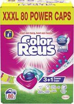 Color Reus wascapsules - gekleurde was - 80 wasbeurten