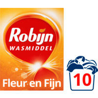 Robijn Fleur & Fijn waspoeder - gekleurde was - 10 wasbeurten